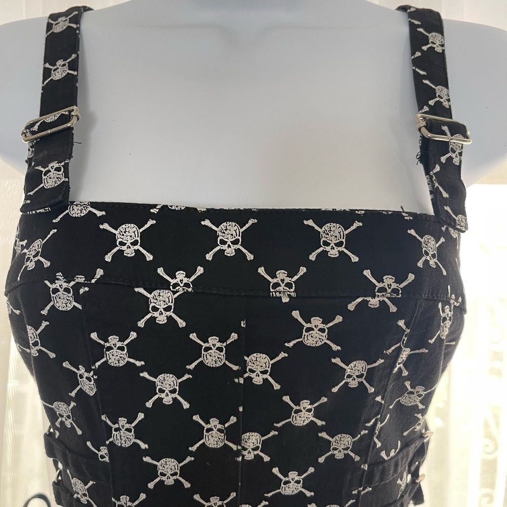 Tripp Skull and Cross Bones Print Dress - Picture 4 of 9